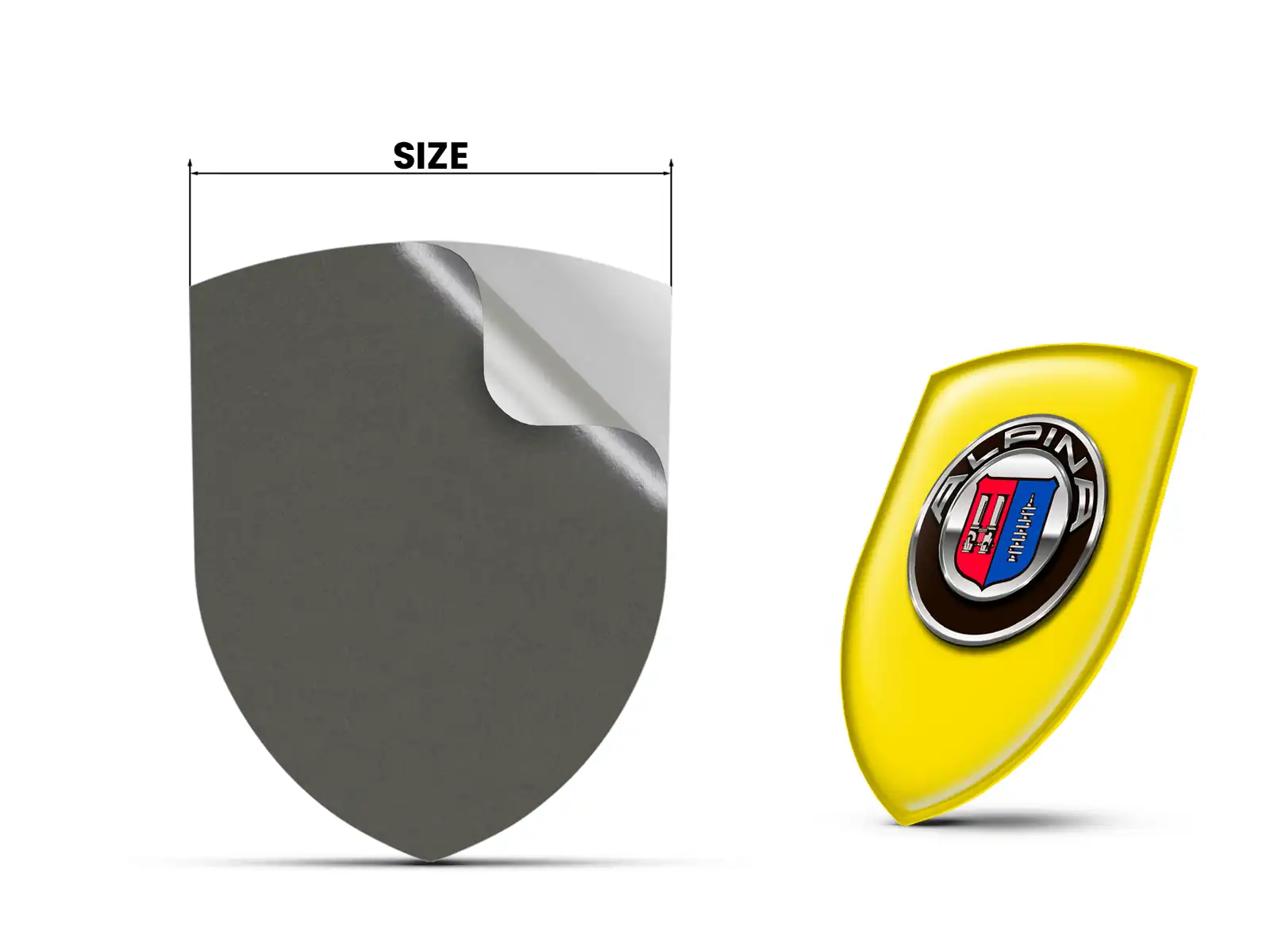 Alpina Adesivi Logo Aziendali Limitati di Qualità Pro